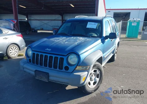2005 Jeep Liberty Sport from USA, damaged, VIN 1J4GK48KX5W524826